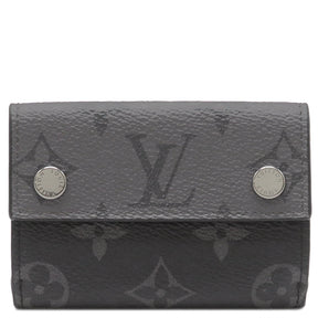 ルイヴィトン LOUIS VUITTON ディスカバリーコンパクトウォレッ M45417 モノグラムエクリプスリバースキャンバス 三つ折り財布 ガンメタル金具 ガンメタル金具 シルバー金具