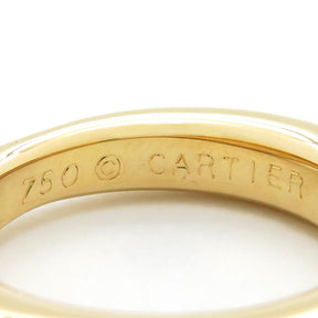 カルティエ Cartier エリプス Ellipse イエローゴールド K18YG エメラルド #48(JP8) リング 指輪 750 18K  8号