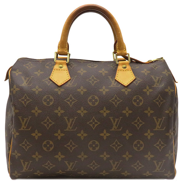 ルイヴィトン LOUIS VUITTON スピーディ 30 M41526 モノグラム モノグラムキャンバス ハンドバッグ ゴールド金具 茶 ボストン