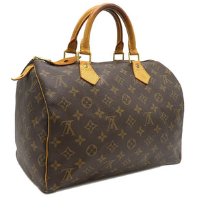 ルイヴィトン LOUIS VUITTON スピーディ 30 M41526 モノグラム モノグラムキャンバス ハンドバッグ ゴールド金具 茶 ボストン