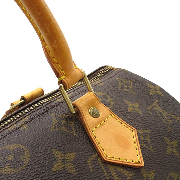 ルイヴィトン LOUIS VUITTON スピーディ 30 M41526 モノグラム モノグラムキャンバス ハンドバッグ ゴールド金具 茶 ボストン