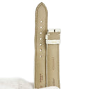 カルティエ Cartier パシャ用 クロコバンド オフホワイト クロコダイル 腕時計パーツ 純正 替え ベルト ストラップ 15ｍｍ 白