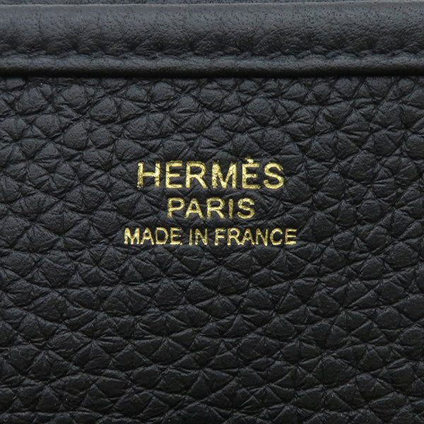 エルメス HERMES エヴリン3 PM  ブラック トリヨンクレマンス ショルダーバッグ ゴールド金具 黒