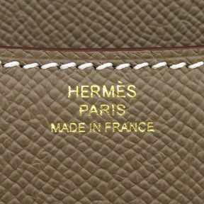 エルメス HERMES コンスタンス3 ミニ ミロワール エトゥープ ヴォーエプソン ショルダーバッグ ローズゴールド金具 新品 未使用 グレージュ PG金具