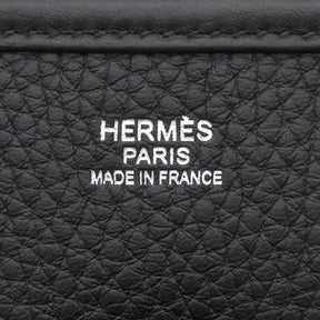 エルメス HERMES エヴリン3 PM  ブラック トリヨンクレマンス ショルダーバッグ シルバー金具 黒