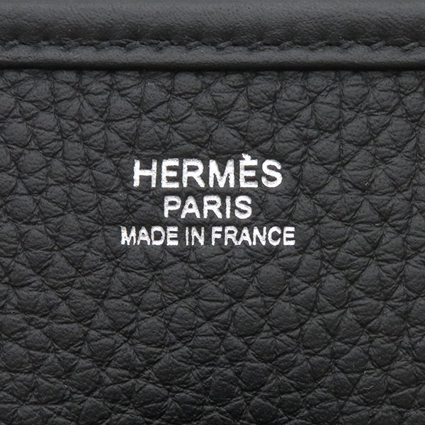 エルメス HERMES エヴリン3 PM  ブラック トリヨンクレマンス ショルダーバッグ シルバー金具 黒