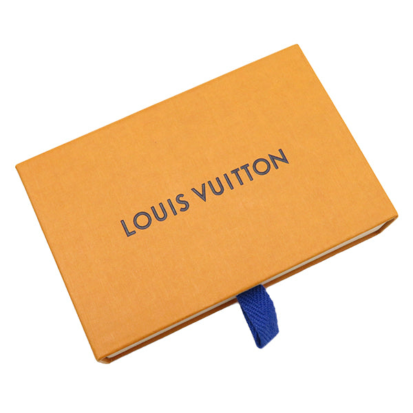 ルイヴィトン LOUIS VUITTON カードキーケース ポシェット クレ N62658 ダミエエベヌ ダミエキャンバス コインケース ゴールド金具 茶 キーチェーン付き