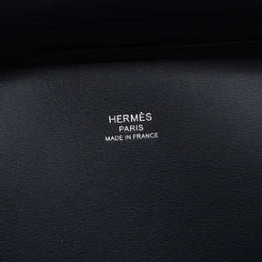 エルメス HERMES ジプシエール ミニ ジグザグ キャバン スイフト ショルダーバッグ シルバー金具 新品 未使用 黒