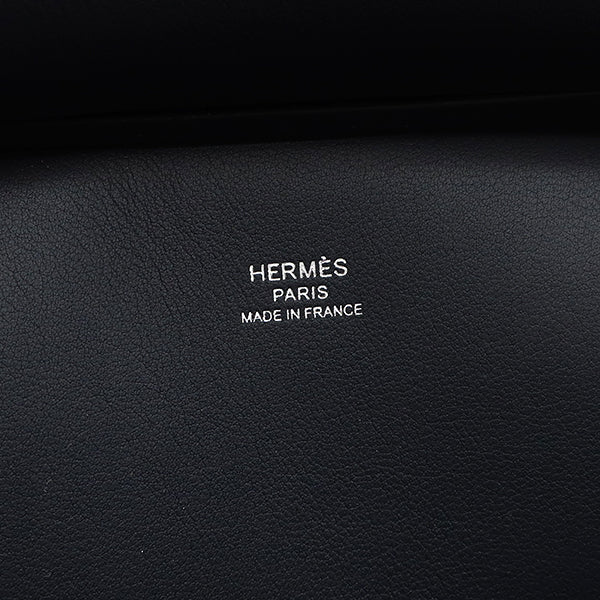 エルメス HERMES ジプシエール ミニ ジグザグ キャバン スイフト ショルダーバッグ シルバー金具 新品 未使用 黒