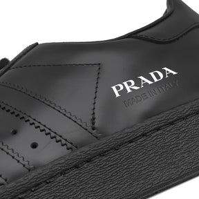 プラダ PRADA アディダス オリジナルス スーパースター FW6679 ブラック レザー ＃29 スニーカー 黒 PRADA × ADIDAS