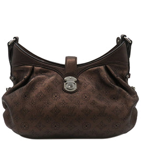 ルイヴィトン LOUIS VUITTON マヒナ XS M95769 モルドレ モノグラムマヒナ ショルダーバッグ シルバー金具 茶