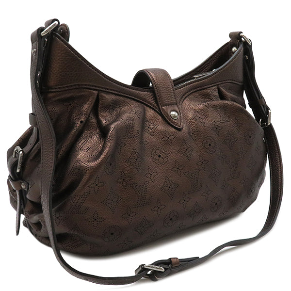 ルイヴィトン LOUIS VUITTON マヒナ XS M95769 モルドレ モノグラムマヒナ ショルダーバッグ シルバー金具 茶