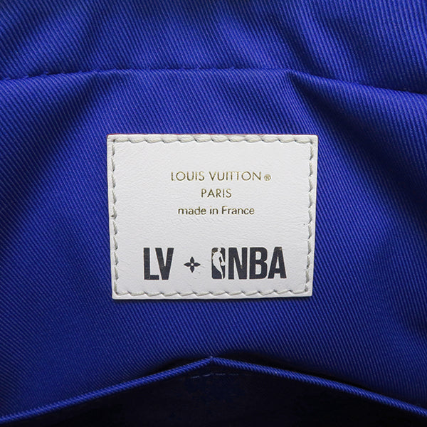 ルイヴィトン LOUIS VUITTON LVxNBA ナイル メッセンジャーPM M45583  ホワイト×レッド×ブルー モノグラムキャンバス ショルダーバッグ ゴールド金具 コラボ