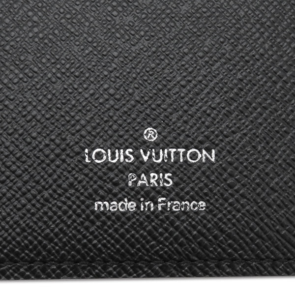 ルイヴィトン LOUIS VUITTON ポルトフォイユ ウジェニ M63882 ブラック エピレザー 長財布 シルバー金具 黒 ブラック