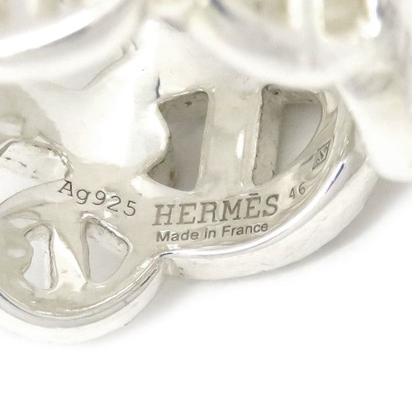 エルメス HERMES シェーヌダンクル アンシェネ GM シルバー シルバー925 #46(JP6) リング 指輪 アクセサリー AG925