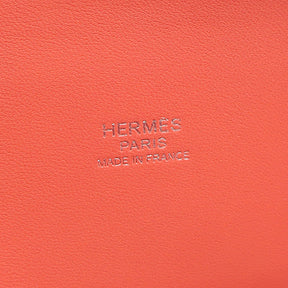 エルメス HERMES ボリード27 ローズジャイプール ヴォーエプソン 2WAYバッグ シルバー金具 ショルダー