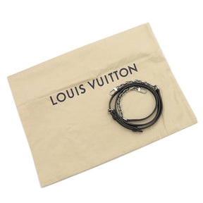 ルイヴィトン LOUIS VUITTON LVポップ トランク クラッチ M55456 ブラック×ブルー レザー 2WAYバッグ シルバー金具 ショルダー 黒 青