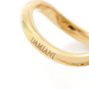 ダミアーニ DAMIANI バタフライ ピンクゴールド K18PG アメジスト ダイヤモンド リング 指輪 750PG 18金