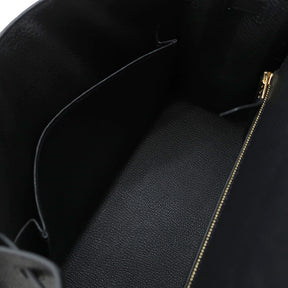 エルメス HERMES ケリー25 外縫い ブラック ヴォーエプソン 2WAYバッグ ゴールド金具 黒 ショルダー