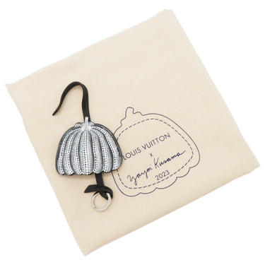 ルイヴィトン LOUIS VUITTON オンザゴー MM M46389 ブラック×ホワイト モノグラムアンプラント トートバッグ シルバー金具 草間彌生