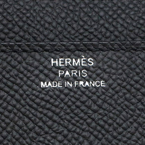 エルメス HERMES コンスタンス トゥーゴー ブラック ヴォーエプソン 長財布 シルバー金具 黒 ショルダー