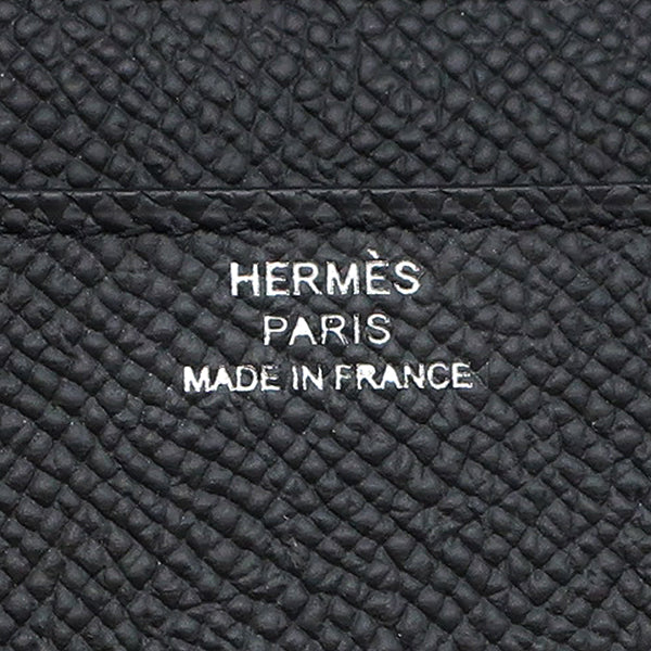 エルメス HERMES コンスタンス トゥーゴー ブラック ヴォーエプソン 長財布 シルバー金具 黒 ショルダー