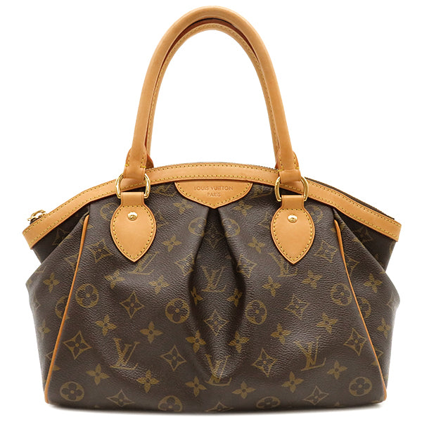 ルイヴィトン LOUIS VUITTON ティヴォリ PM M40143 モノグラム モノグラムキャンバス ハンドバッグ ゴールド金具 茶