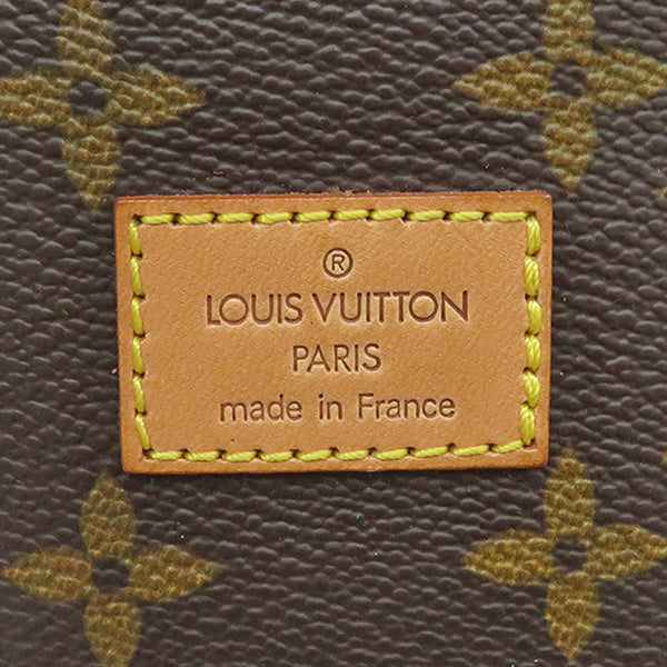 ルイヴィトン LOUIS VUITTON ソミュール 35 M42254 モノグラム モノグラムキャンバス ショルダーバッグ ゴールド金具 茶 斜め掛け