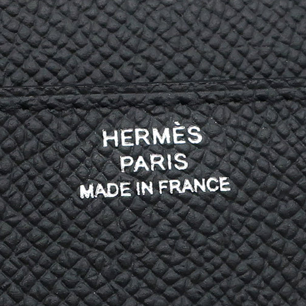 エルメス HERMES コンスタンス トゥーゴー ブラック ヴォーエプソン 長財布 シルバー金具 新品 未使用 黒 ショルダー