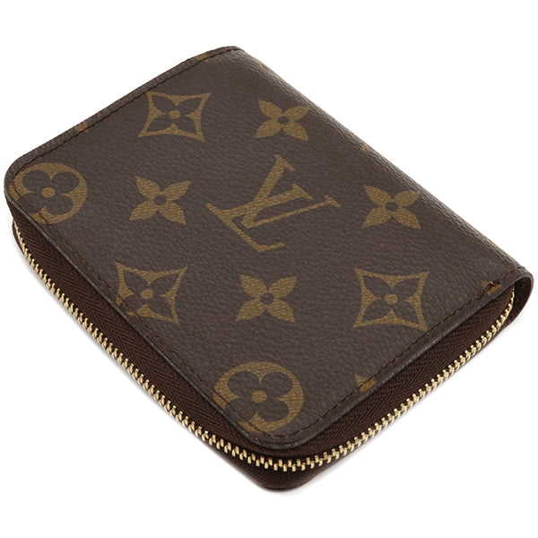 ルイヴィトン LOUIS VUITTON ジッピー コインパース M60067 モノグラム モノグラムキャンバス コインケース ゴールド金具 茶 小銭入れ