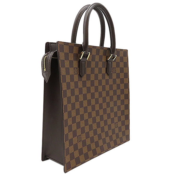 ルイヴィトン LOUIS VUITTON ヴェニス PM N51145 ダミエエベヌ ダミエキャンバス トートバッグ ゴールド金具 茶