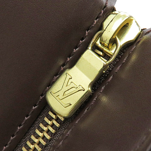 ルイヴィトン LOUIS VUITTON ヴェニス PM N51145 ダミエエベヌ ダミエキャンバス トートバッグ ゴールド金具 茶