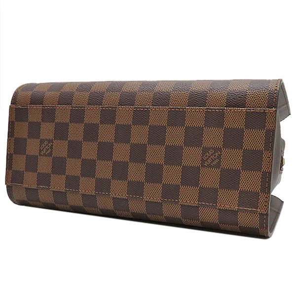 ルイヴィトン LOUIS VUITTON トリアナ N51155 ダミエエベヌ ダミエキャンバス ハンドバッグ ゴールド金具 茶