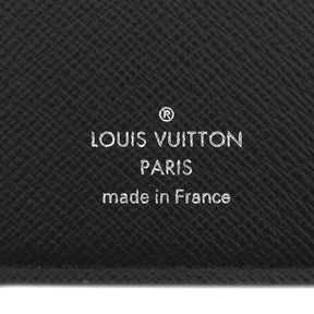 ルイヴィトン LOUIS VUITTON ポルトフォイユ ブラザ M30285  アルドワーズ タイガ 長財布 シルバー金具 二つ折り 黒