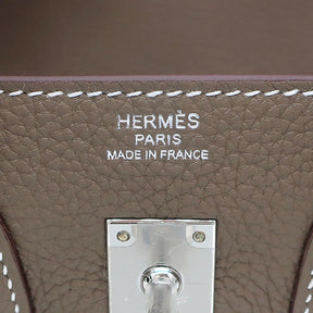 エルメス HERMES バーキン25 エトゥープ トゴ ハンドバッグ シルバー金具 新品 未使用 グレージュ