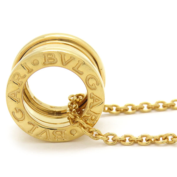 ブルガリ BVLGARI ビーゼロワン ネックレス 旧型 イエローゴールド K18YG ネックレス B-zero1 ペンダント 18K 750YG