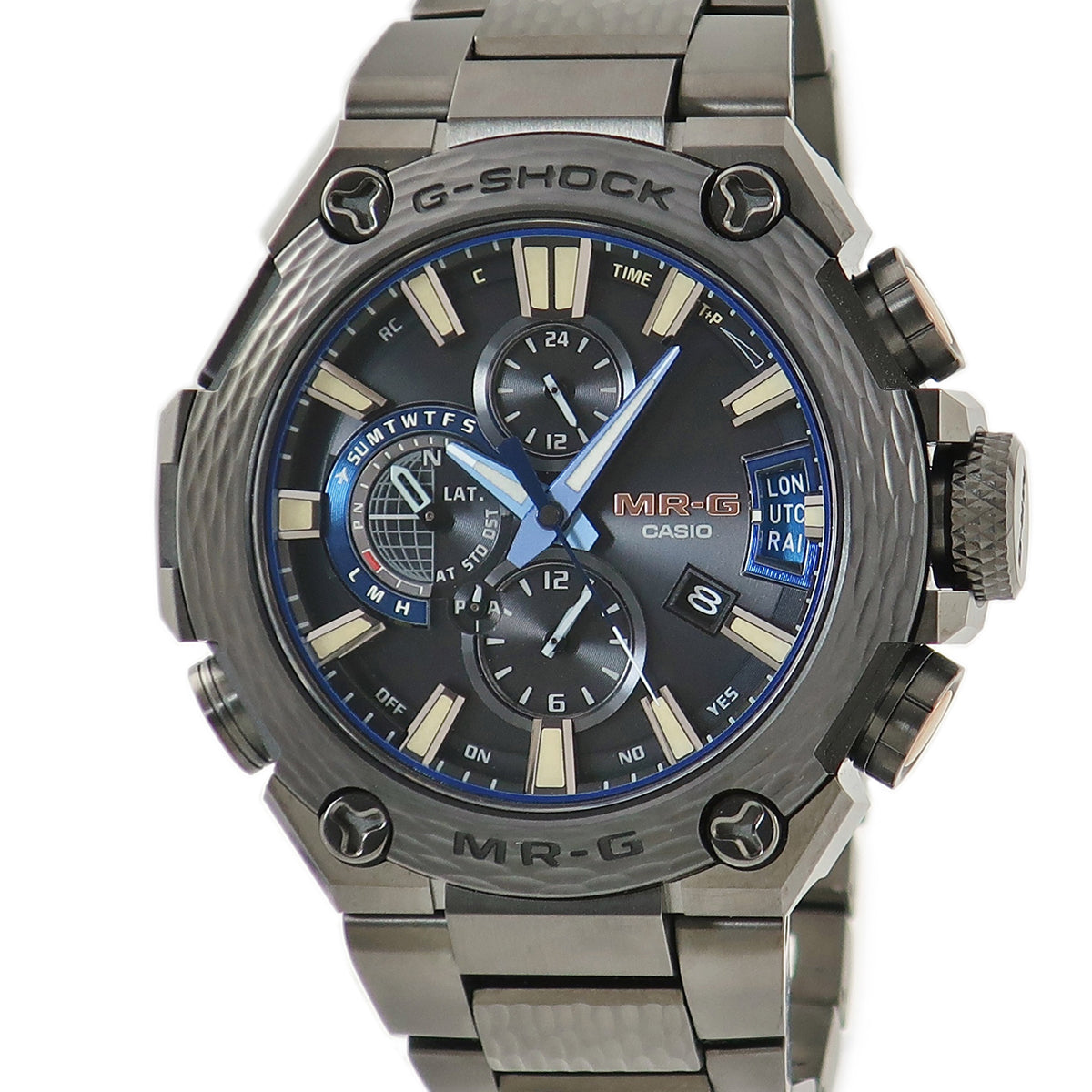 カシオ CASIO G-SHOCK MR-G GPSハイブリッド電波ソーラー MRG-G2000HT-1AJR クオーツ メンズ メーカーOH済み フルメタル 霞鎚目 限定