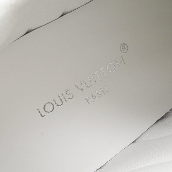 ルイヴィトン LOUIS VUITTON アークライト ライン  1ACSV7 ベージュXホワイト レザー パテントモノグラムキャンバス #36 スニーカー LVサークル