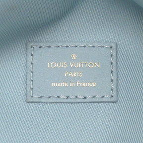 ルイヴィトン LOUIS VUITTON ニューウェーブバムバッグ  M55331 ブルー系 スムースカーフレザー ボディバッグ ゴールド金具 ウエストバッグ