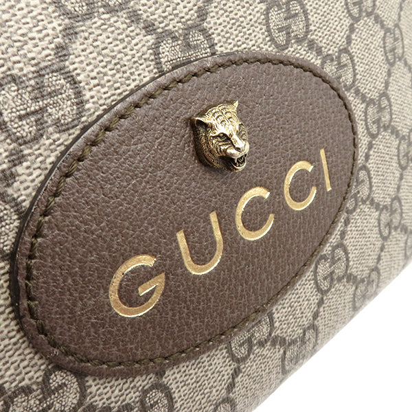 グッチ GUCCI ネオ ヴィンテージ 476466 GGスプリーム GGスプリームキャンバス レザー ショルダーバッグ ヴィンテージ金具 メッセンジャーバッグ