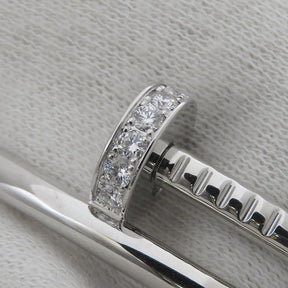 カルティエ Cartier ジュストアンクル  B6048716 ホワイトゴールド K18WG ダイヤモンド #16 ブレスレット Au750 JUSTE UN CLOU