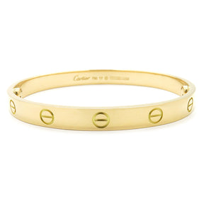 カルティエ Cartier LOVE ラブブレス B6067517 イエローゴールド K18YG #17 ブレスレット 750 18K 18金 バングル