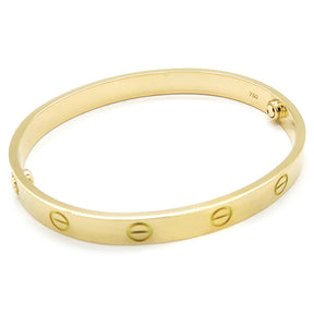 カルティエ Cartier LOVE ラブブレス B6067517 イエローゴールド K18YG #17 ブレスレット 750 18K 18金 バングル