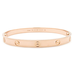 カルティエ Cartier LOVE ラブブレス B6067420 ピンクゴールド K18PG #20 ブレスレット 750 18K 18金 バングル