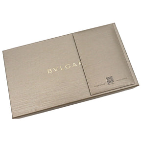 ブルガリ BVLGARI ブルガリブルガリ ラージウォレット 30414 ブラック レザー 長財布 シルバー金具 黒