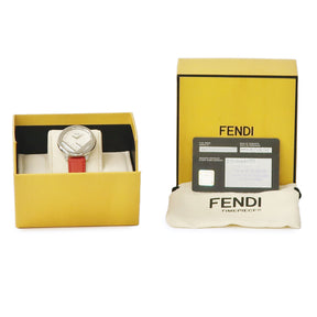 フェンディ FENDI エフ イズ フェンディ ラナウェイ 36MM F710034073 クオーツ レディース 未使用 白