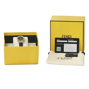 フェンディ FENDI エフ イズ フェンディ ラナウェイ 28MM F710021011 クオーツ レディース 未使用 黒