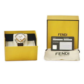 フェンディ FENDI エフ イズ フェンディ ラナウェイ 41MM F710214021 クオーツ メンズ 未使用 シルバー×ゴールド