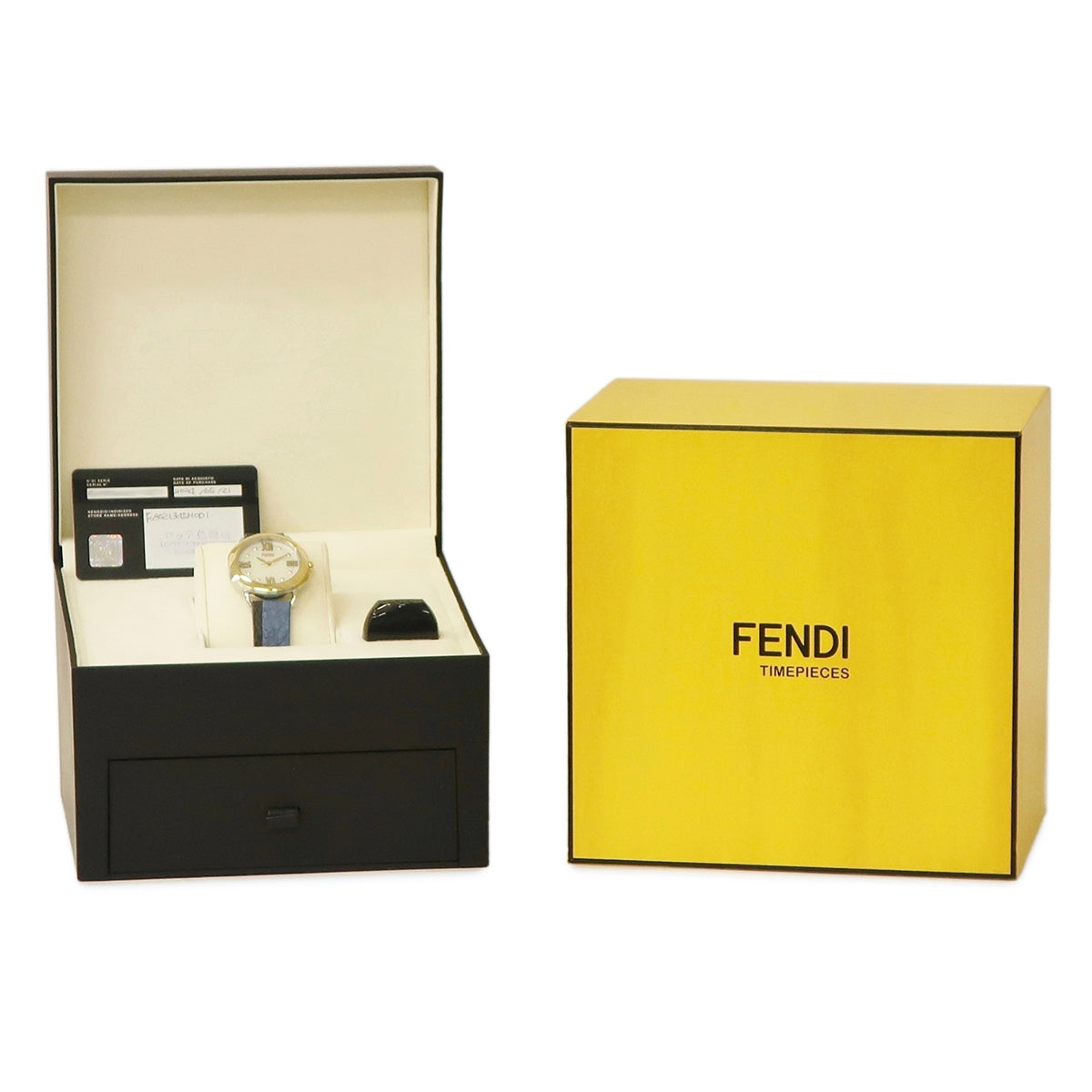 フェンディ FENDI セレリア 36MM F8021345H0D1 クオーツ メンズ レディース 未使用 純正ダイヤ シェル ゴールド 白