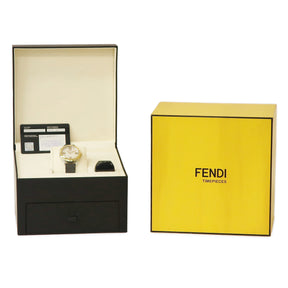 フェンディ FENDI セレリア 36MM F8021345H0D1 クオーツ メンズ レディース 未使用 純正ダイヤ シェル ゴールド 白